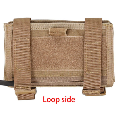 Tactical Arm Sleeve Map Pouch Wrist Pocket Strap Card Mobile Phone Storage Bag Camping Equipment Hunting Accessories Gear