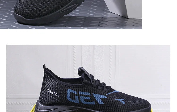 Shoes for Men's Casual Sports Shoes Fashion Breathable Outdoor Running Sneakers Comfortable Summer Walking Shoes Man Footwear