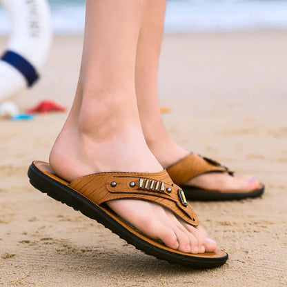 Flip Flops Male Slippers Men Summer Beach Shoes  For Men Flip Flops Men's Sandals