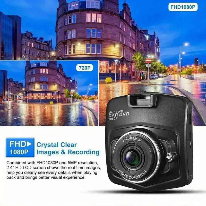 1080P Car DVR Dash Cam for Cars Camera HD Video Recorder for Vehicle Dvrs Night Vision Monitor Parking Vehicle Camera