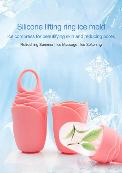 1pc Skin Care Beauty Lifting Contouring Tool Silicone Ice Trays Ice Globe Ice Balls Face Massager Facial Roller Reduce Acne