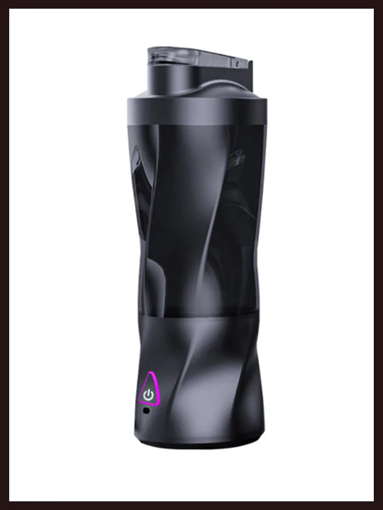 Portable Juicer Blender Cup 700ML USB Rechargeable Outdoor Smoothie Maker Fresh Fruit Mixer with 4 Blades for Travel and Sports.