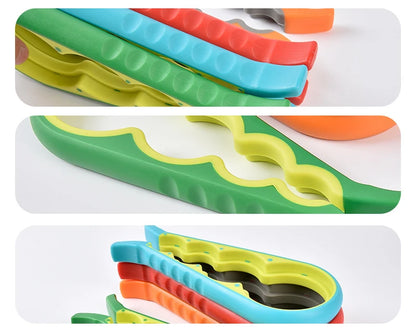 4in1 Jar Openers Can Bottle Opener Beer Wine Bottle Lid Poratble Outdoor Party Bar Tools Multi-functional Kitchen Accessories