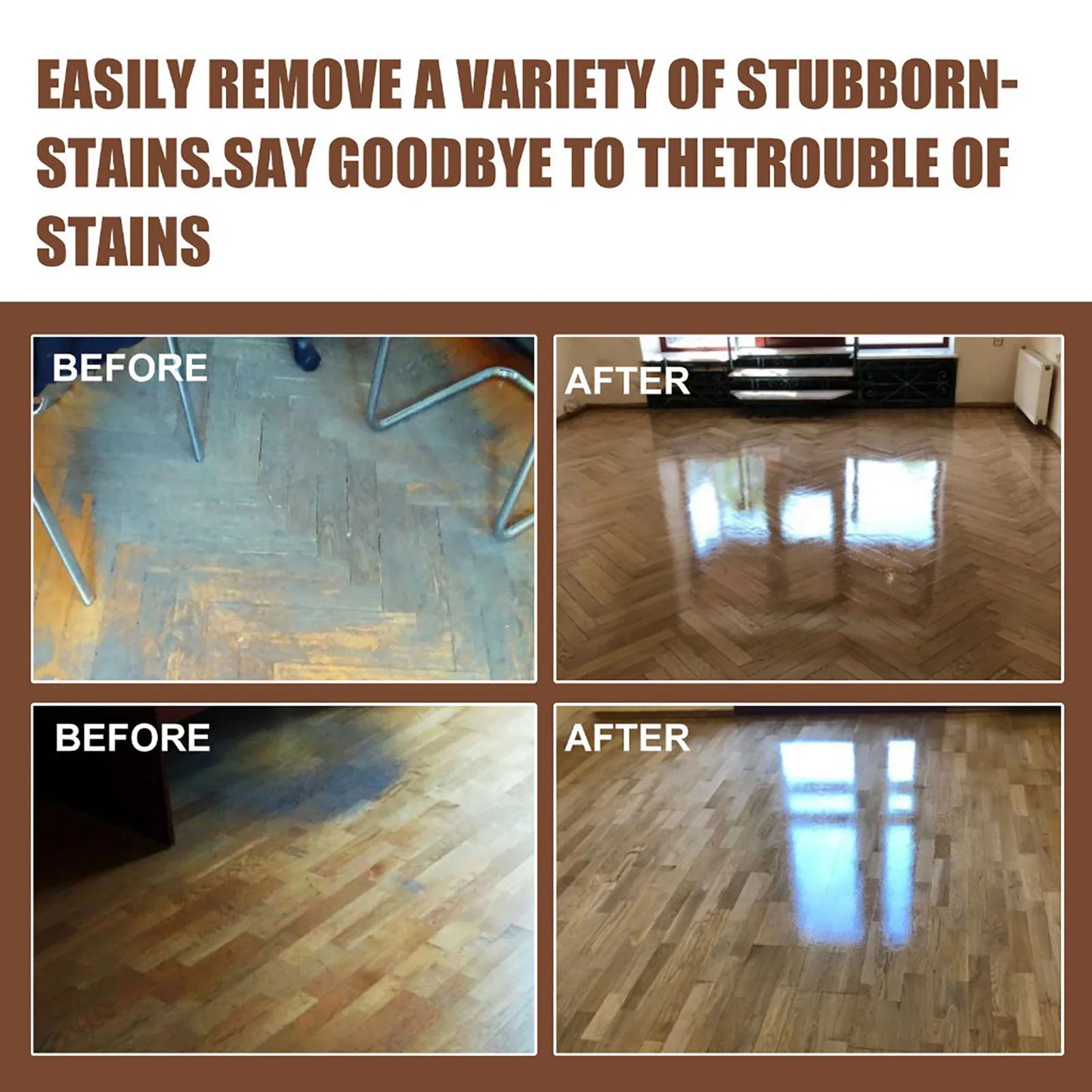 Floor Cleaner Wood Flooring Polish Floor Tile Cleaner Decontamination