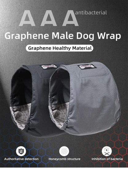 Washable Male Dog Diaper Reusable Pet Physiological Sanitary Pants Nappy Belly Band Wrap Hight Absorbent Leak Proof Diapers