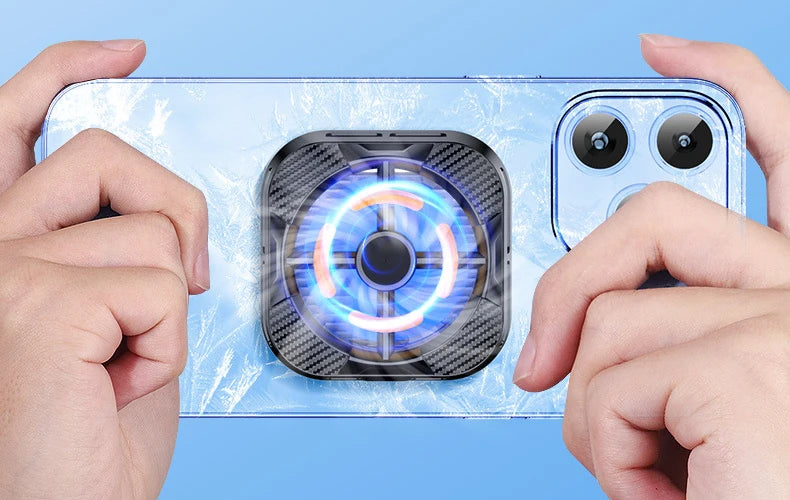 Semiconductor Mobile Phone Radiator Fan Cooler For Phone Cooling Fan Processor Cooler  Phone Fan Cooler Gamer Cell Phone