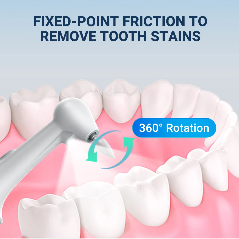 Electric Dental Teeth Polisher Ultrasonic Teeth Cleaner Oral Irrigator Calculus Stain Plaque Remover Tartar Teeth Whitening Kits