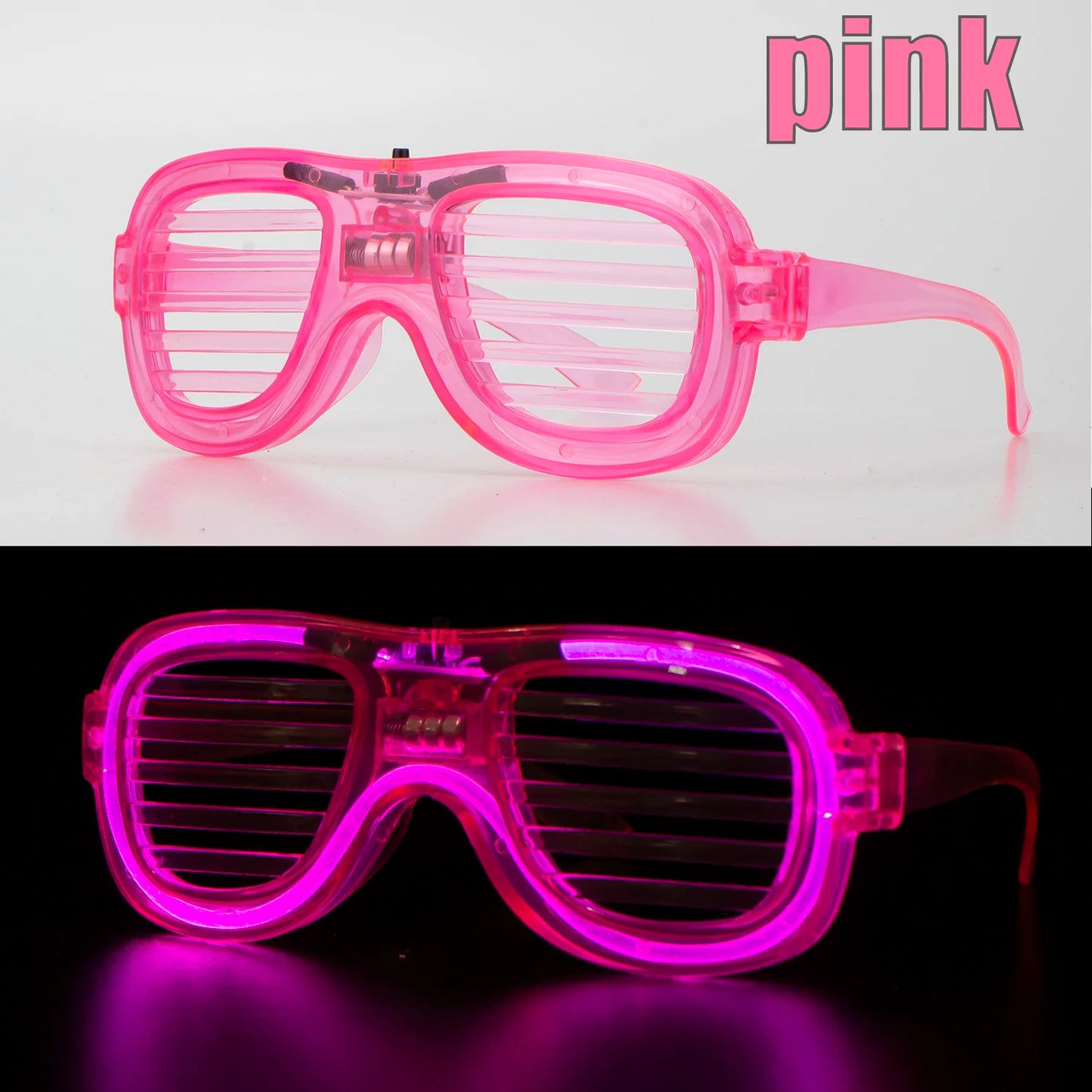 1 Pc Party Glow in the Dark Glasses Light Up LED Glasses Neon Party Favors Sunglasses Party Decor Party Supplies