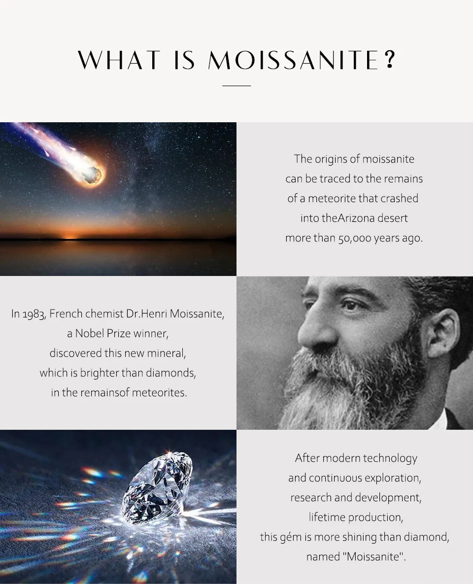 ATTAGEMS Luxury Round Cut 2.5mm Moissanite Ring for Women Man 925 Sliver Sparkling Fine Jewelr Engagement Wedding Party Gift New