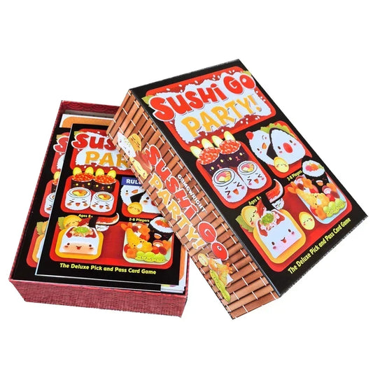 Parent child sushi go party! Sushi Dog Party Happy Children's Party Board Game Cards Board Game For Home Party Adult Family Play