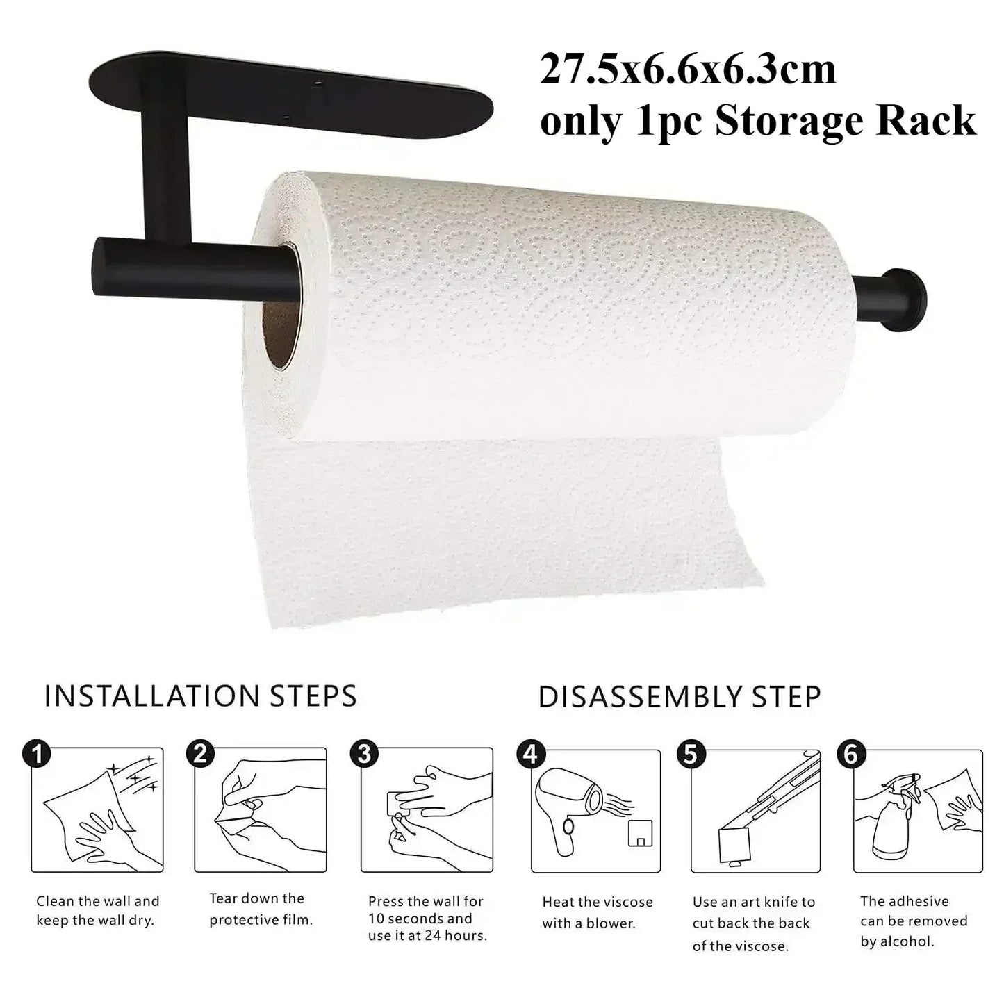 Expandable Pot and Pan Organizers Rack Holder Kitchen Cabinet Pantry Bakeware Organizer Rack with 6 Adjustable Compartments