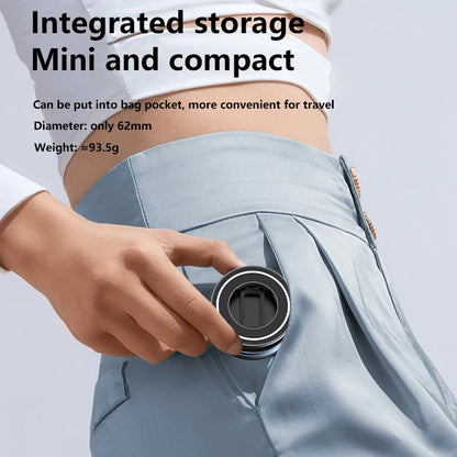 Xiaomi Car Mount Vacuum Magnetic Holder Foldable Strong Suction Stand For Cell Phone For iphone 16 15 12 13 14 Live Streaming