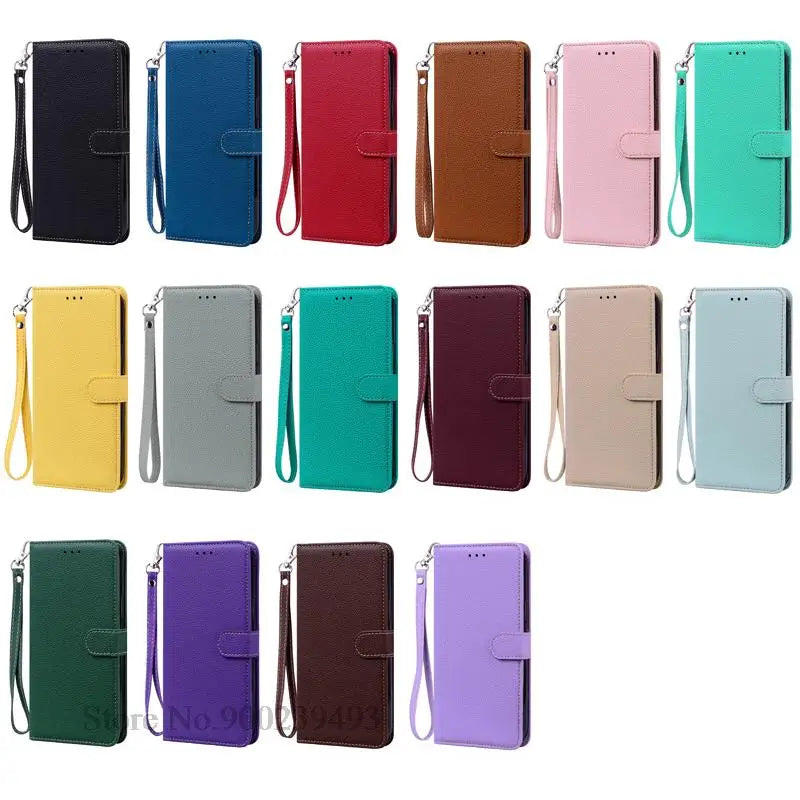 For Huawei Y6P Case Leather Wallet Flip Case For Huawei Y6p Case MED-LX9N Soft Full Cover Coque Fundas for Huawei Y6P Case