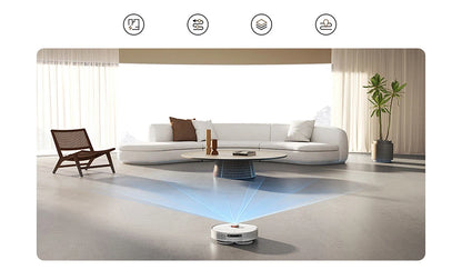 XIAOMI MIJIA OMNI 2 Robot Vacuum Cleaners C102CN Home Robot Vacuum Cleaners and Mop Combo APP Control Self Cleaning Empty Dock