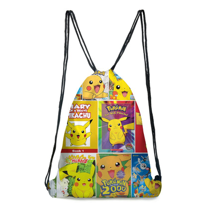 Pokemon Pikachu School Bags Backpacks Anime Kids Bags Kawaii Big Capacity Travel Bag Teenagers Schoolbag Girls Boys Rucksacks