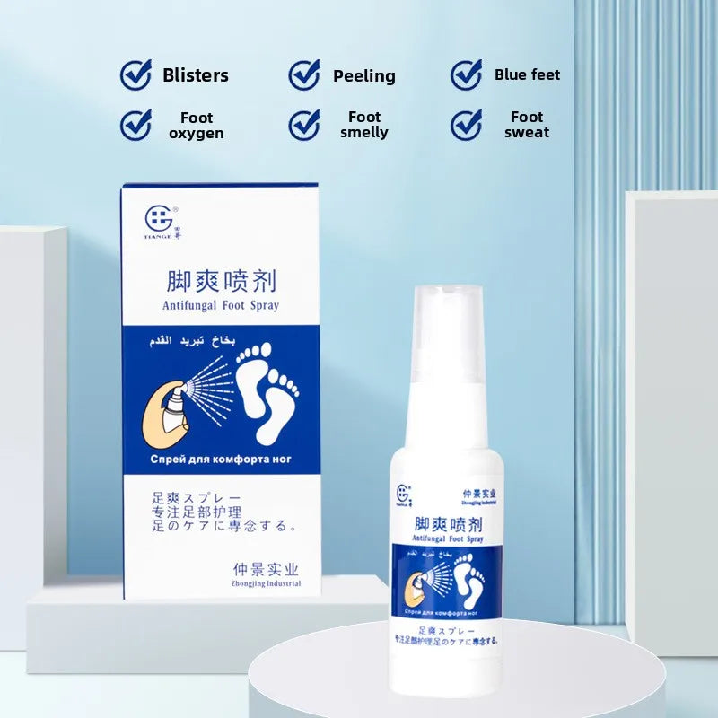 Shoe Deodorizer Spray - Eliminates Odor in Shoes, Socks & Lockers, Long-Lasting Freshness for Smelly Feet Care