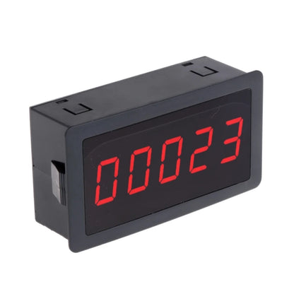 Electronic Counter 5-Digit Counter Meter-Counter Meter 12-24V Red 5 Digit 0.56" LED Panel Counter Meter Up DropShipping
