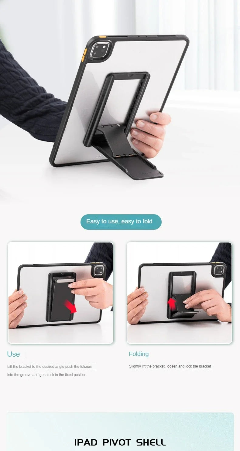 Universal Tablet Stand Foldable Storage Portable Sticky Creative Tablet Bracket for Ipad Desktop E-Reader Bracket Tablet Holder