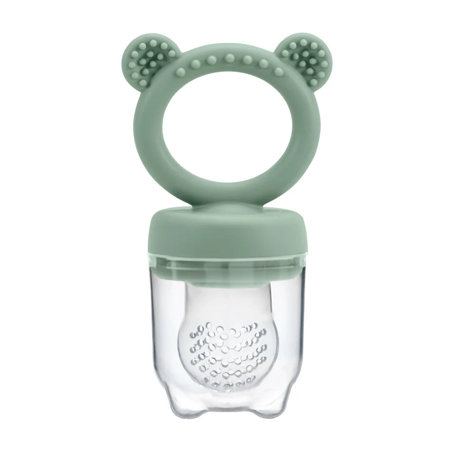 Baby Pacifier Fruit Feeder Cover Silicone Baby Nipple Fresh Fruit Food Vegetable Supplement Soother Nibbler Toddler Teething Toy