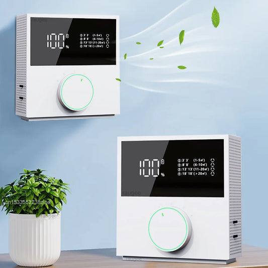 Air Purifier Odor Eliminator Negative Ion Generator Smart Air Freshener USB Rechargeable Portable Air Purifier for Home Toilet