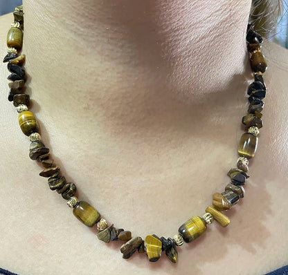 Unique design Pearl women's handmade pink colorful irregular gravel face necklace popular gift banquet party trendy charm.