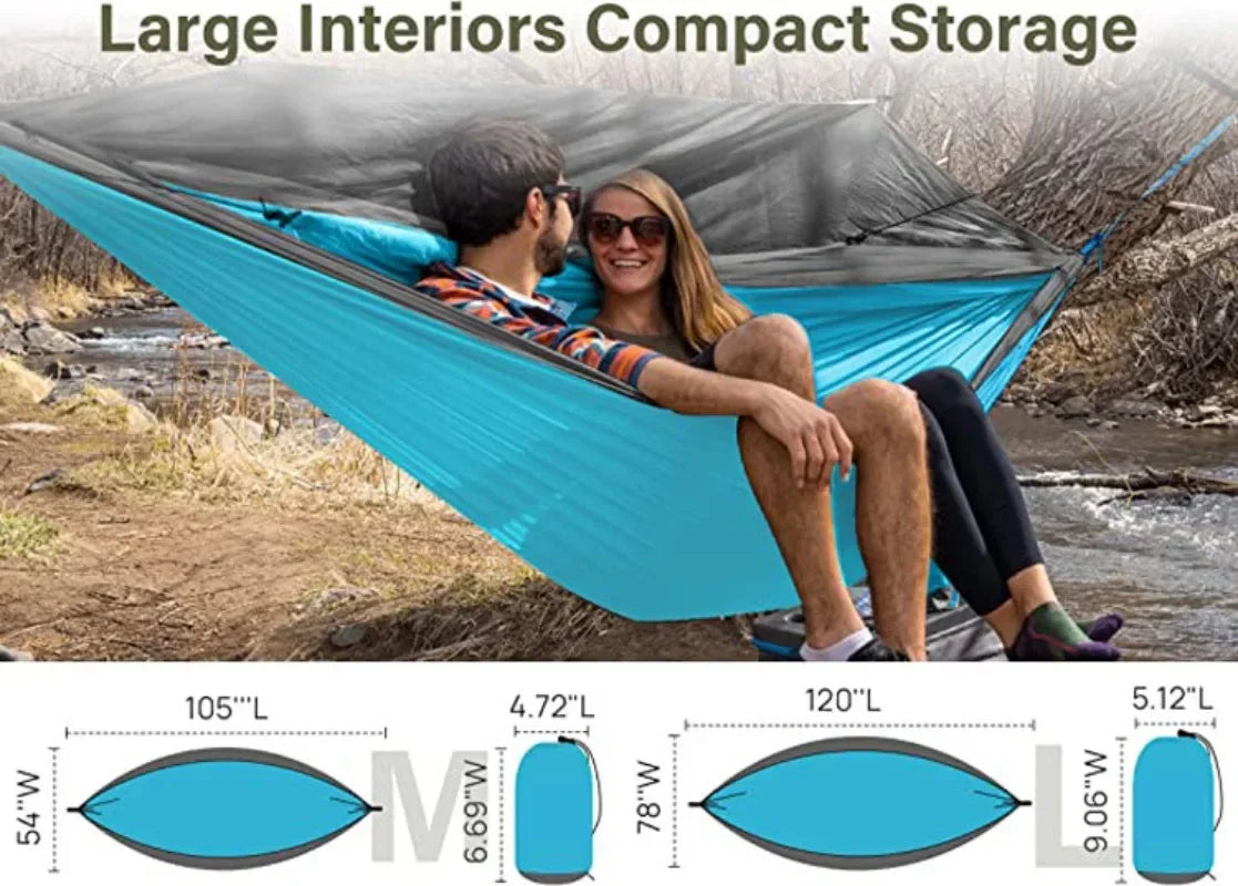 Lightweight Hammock Outdoor Gear Camping Hammock Portable Nylon Swing for Travel Hiking Backyard Beach Adventure Accessories