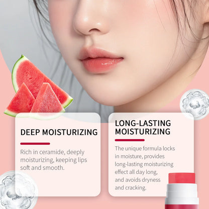 Ceramide Lip Balm Mild Ingredient Waterproof Long Lasting Moisturizing Lips Reduce Fine Line Exfoliating Lip Care Repair Product