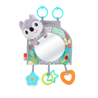 Baby Mirror Car Seat Toys Baby Rear Mirror Hanging Toys Kids Monitor Infant Tummy Time Toys Travel Toys Babies Carseat Toy Gifts