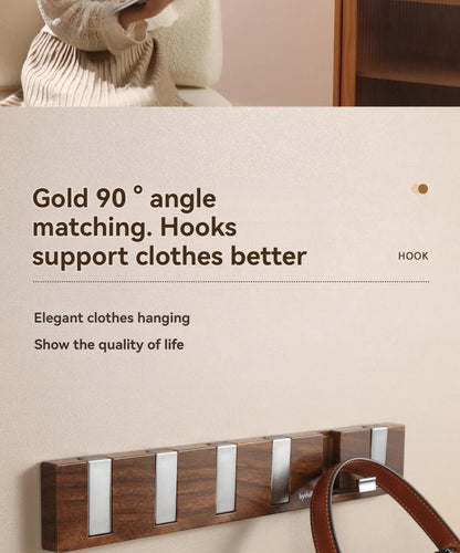 1Pc Row of Hooks, No Punching, Strong Load-bearing Door, Rear Hanger, Hat Rack, Used for Bedroom Door, Bathroom, Kitchen