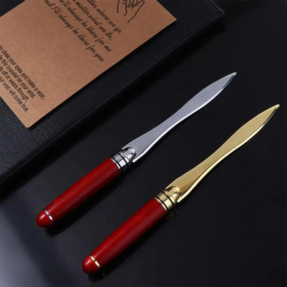 Supplies Wooden Handle Office School Supplies Student Stationery Letter Opener Express Opener Cut Paper Tool Envelopes Opener