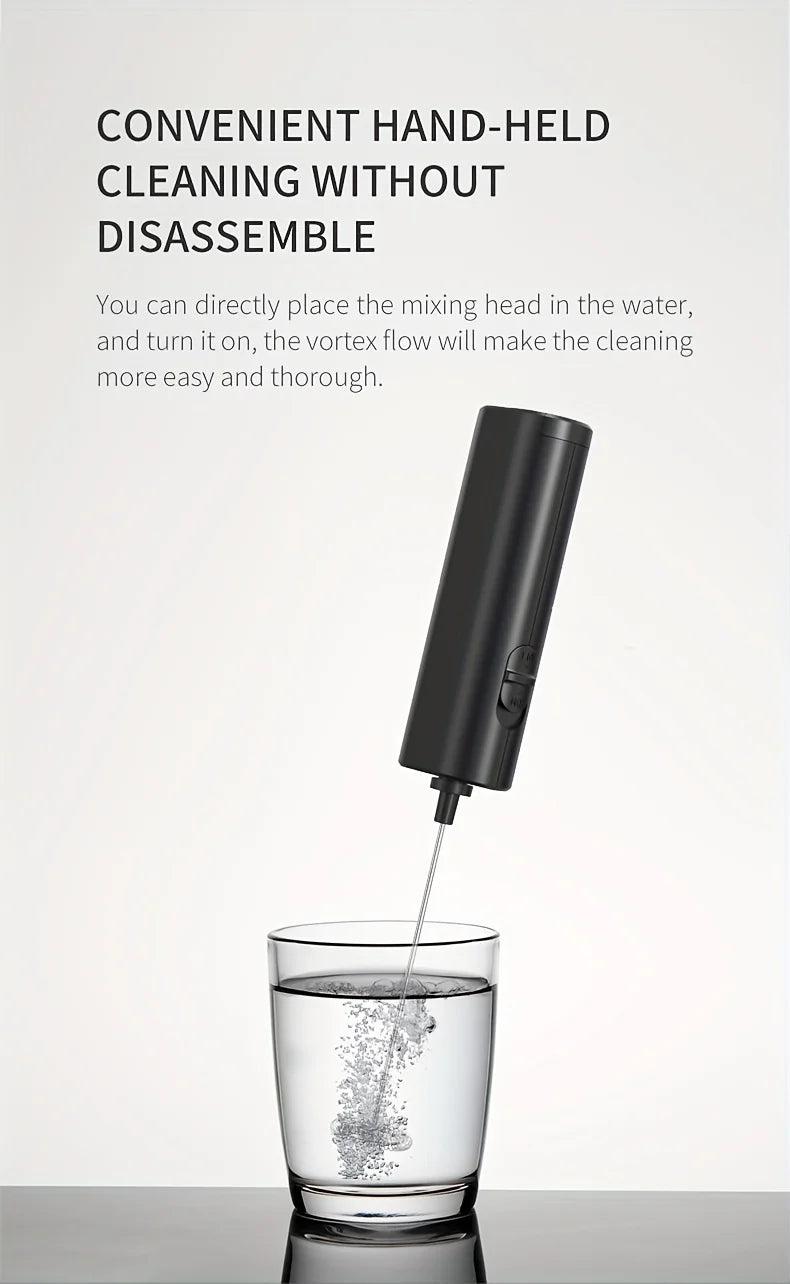 1pc Multifunctional Coffee Milk Frother Frother Home Milk Frother Maker Blender Handheld Egg Whisk Automatic Blender Cream