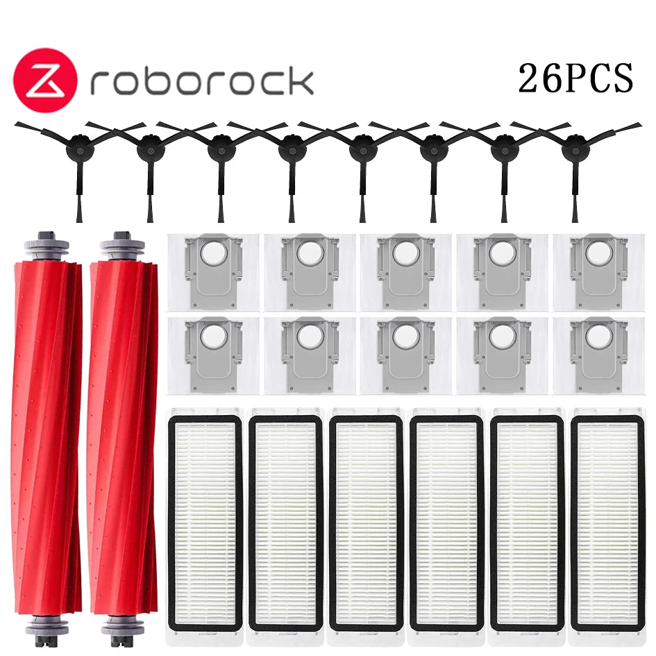 Roborock Q Revo / P10 A7400RR Robot Vacuums Cleaner Accessory Main Side Brush Hepa Filter Mop Cloths Dust Bag Spare Part