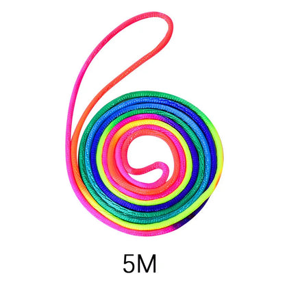 Rainbow Rubber Band For Jumping Game Kids Outdoor Fun Sports Toy Comba Saltar Niños Jeux Enfant Exterieur Buiten Speelgoed