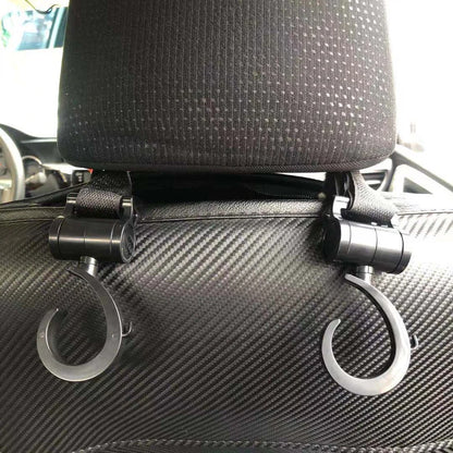 2pcs Baby Hooks Multi Stroller Pram Hook Clips 360 Degree Rotate Hangers Trolley Cart Organizer Metal Tool Strollers Accessories