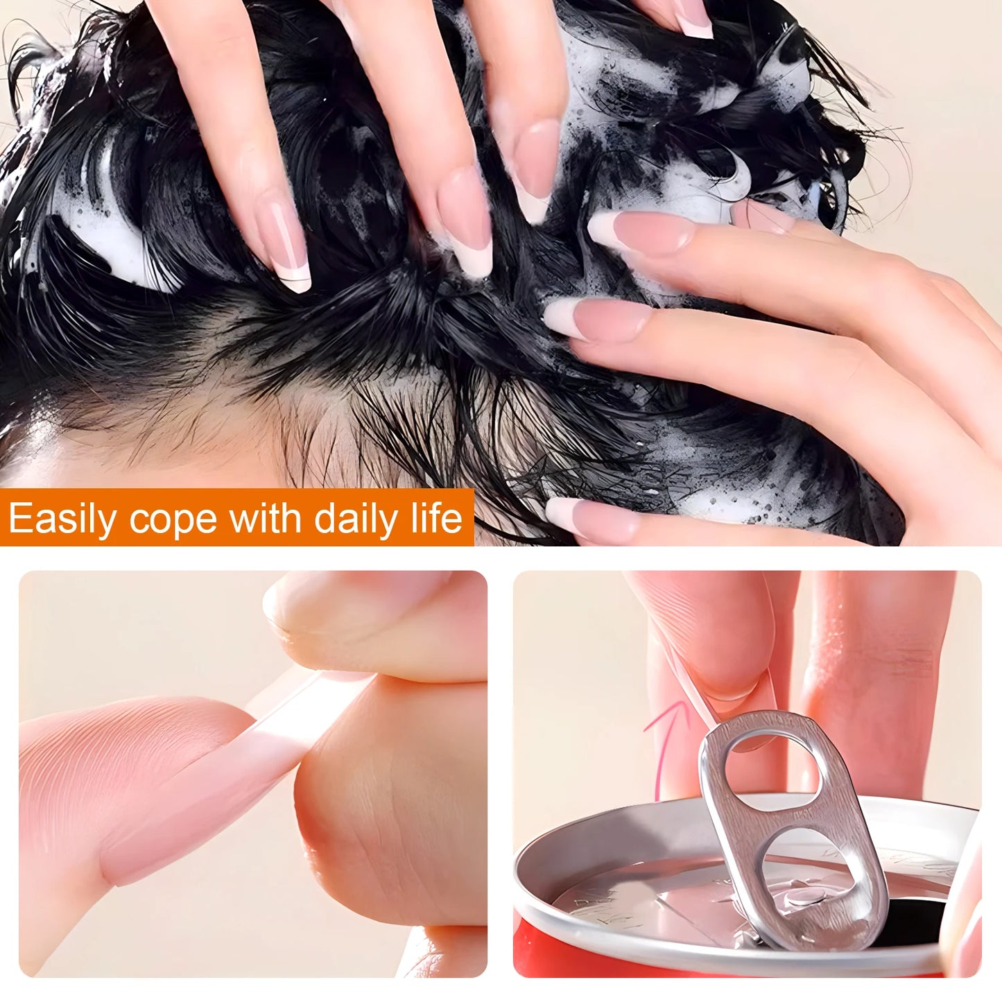 Super Strong Nail Glue For Press On False Nail Tips, Acrylic Fake Nails,Long-lasting Adhesion, Rhinestone Glue With Fast Drying