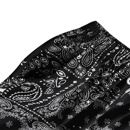 Men's Athleisure Fashion Printed Home Shorts Slim Large Size Loose Shorts Pajama Pants Breathable Comfort Sleep Bottoms