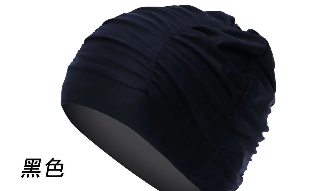 Swimming Caps Women Breathable Long Hair Swim Caps for Women Enlarged Swimming Hats Wholesale  Swimming Pool Accessories