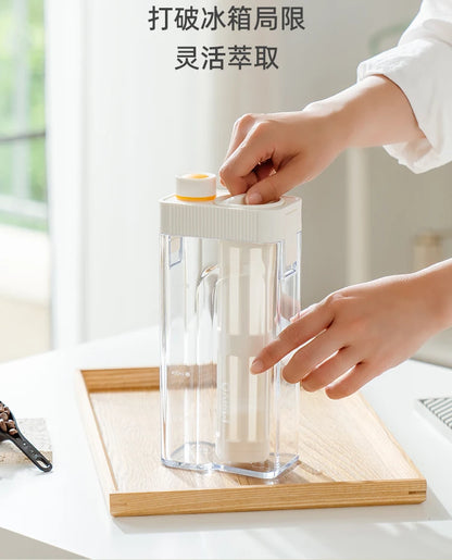 MAVO Manual Cold Brewer 800ml Ice Coffee Maker Cold Brew Coffee Pot Iced Coffee Brewer Coffee brewing kit Cold brew coffee maker