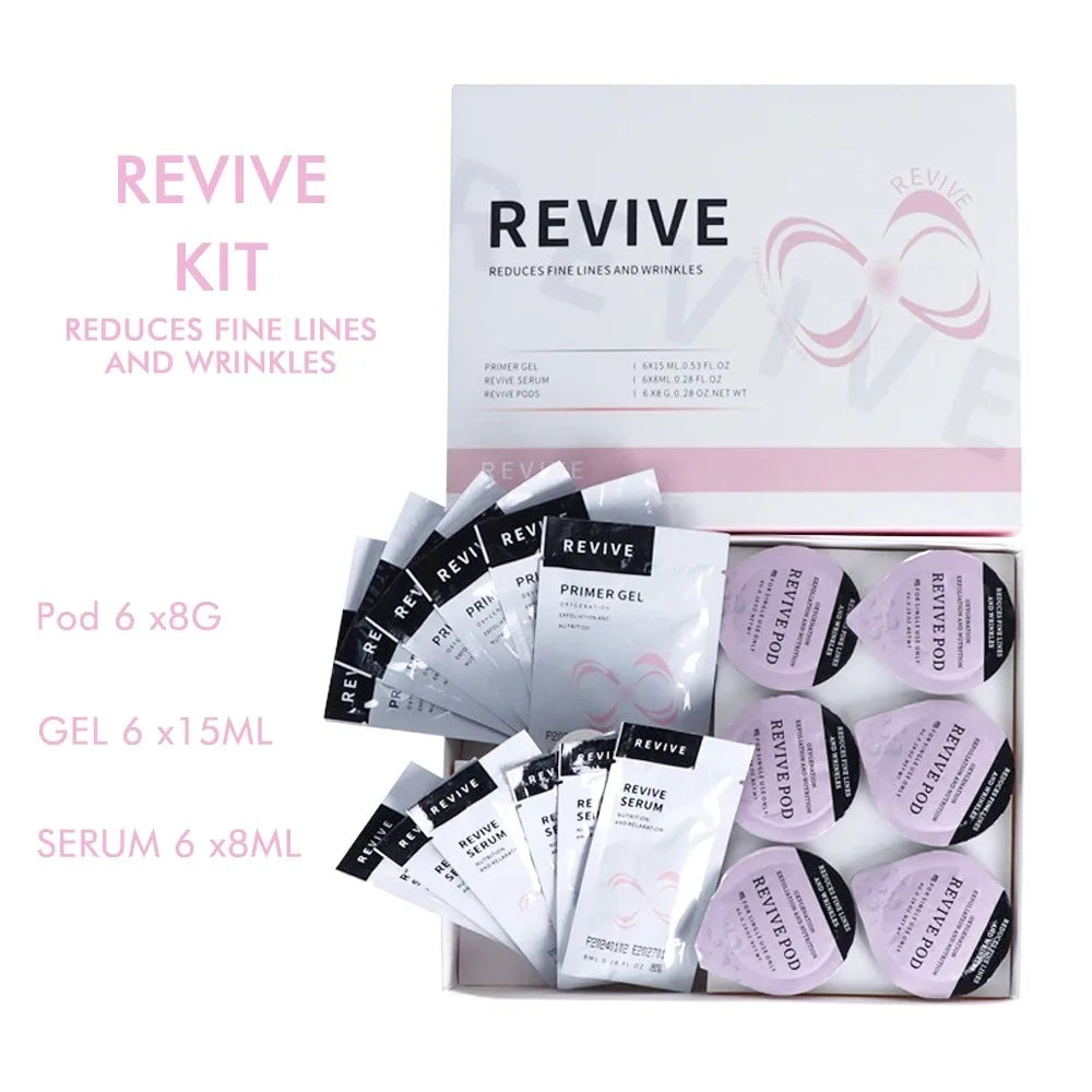 Big Foam Retouch Revive Balance Illuminate Glam Hydrate Detox Serums And Oxygen Pods Capsule Consumables Kits Serum Oxygen Pods