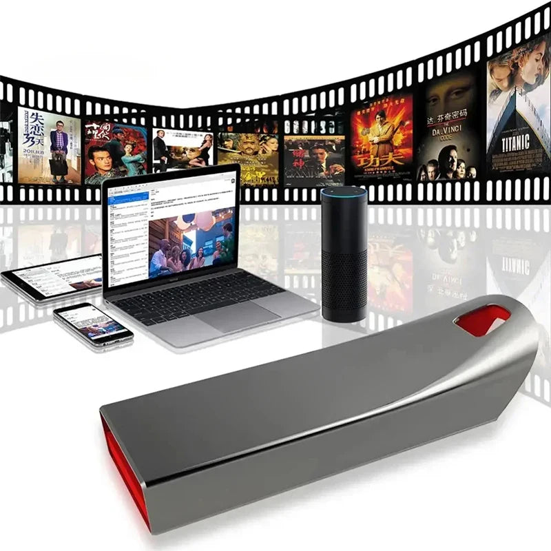 Xiaomi 2TB USB3.2 Flash Drive Super High Speed Data Transfer 1TB Large Capacity Ultra-Fast Portable Storage Sleek Durable U Disk