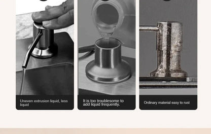 Kitchen Sink Soap Dispenser Detergent Soap Extender Detergent Presser for Detergent and Hand Soap Kitchen Accessories