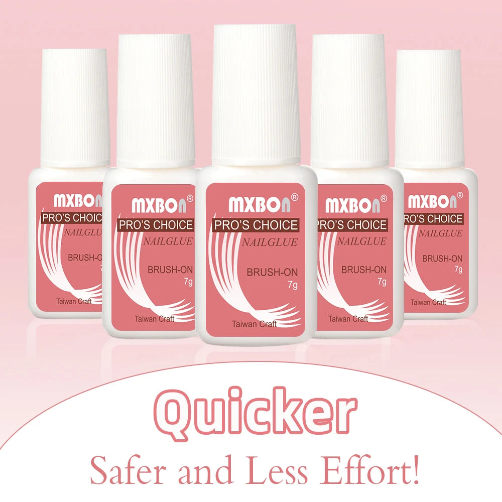 30/20/10pcs Fast-Dry Nail Glue Acrylic False Nail Tips Glue Gel For Fast Extension Super Bond Rhinestones False Nails Mini Glue