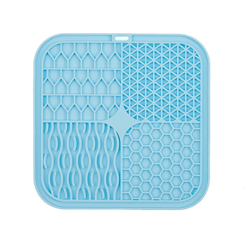 Pet Licking Tray Cats and Dogs Slow Food Licking Tray Anti-choking Food Grade Silicone Sucker Pet Suppliespet Suppl Item Type