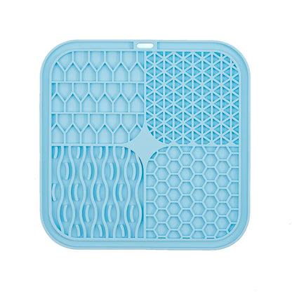 Pet Licking Tray Cats and Dogs Slow Food Licking Tray Anti-choking Food Grade Silicone Sucker Pet Suppliespet Suppl Item Type