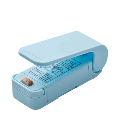 Mini Snack Sealer Small Household Bag Sealer Portable Hand Pressure Heat Sealer Plastic Bag Sealer