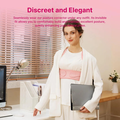 Posture Correct for Women: Shoulder Straightener Adjustable Full Back Support Upper&Lower Back Relief Pain，Sport Back Brace