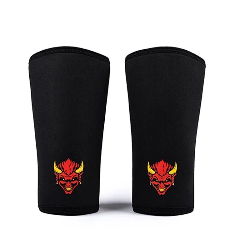 1 Pair Fitness Powerlifting Knee Pads Squat Support Weightlifting Knee Sleeve Strength Lifting Pads Gym Training Knee Covers