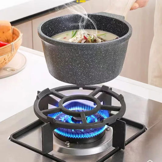 Iron Cookware Stove Top Heat Diffsuser Iron Gas Stove Cooker Ring Reducer For Coffee Maker Shelf Cast Iron Practical Accessories