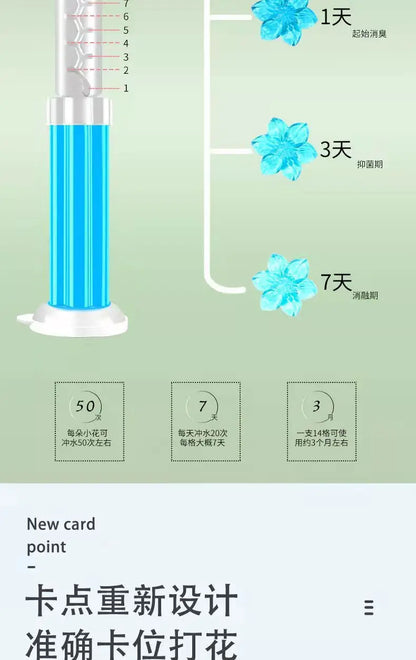 Toilet Flower Deodorant Toilet Deodorizing Fragrance Toilet Cleaning Spirit Household Cleaning Chemicals