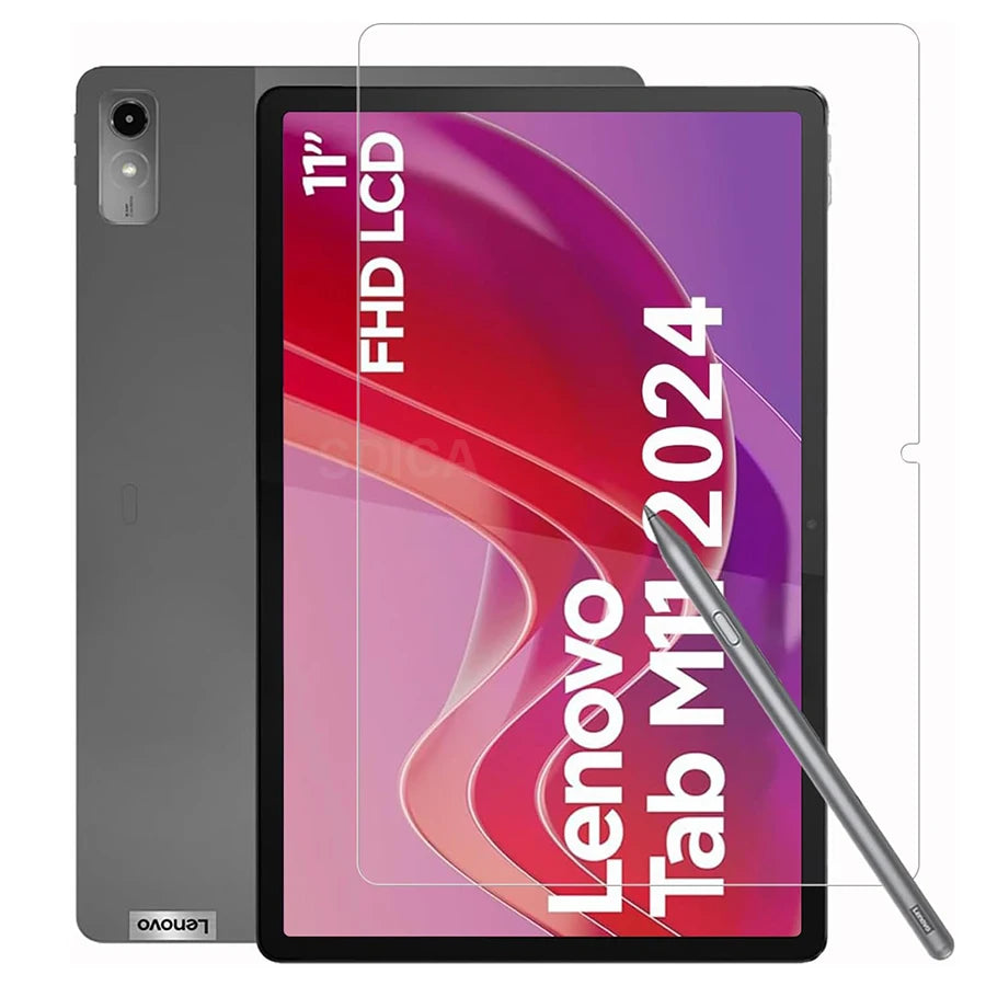 For Lenovo Tab M11 2024 11 Inch Tempered Glass Screen TB-330FU TB-331FC 9H Tablet Anti Scratch Clear Protective Film
